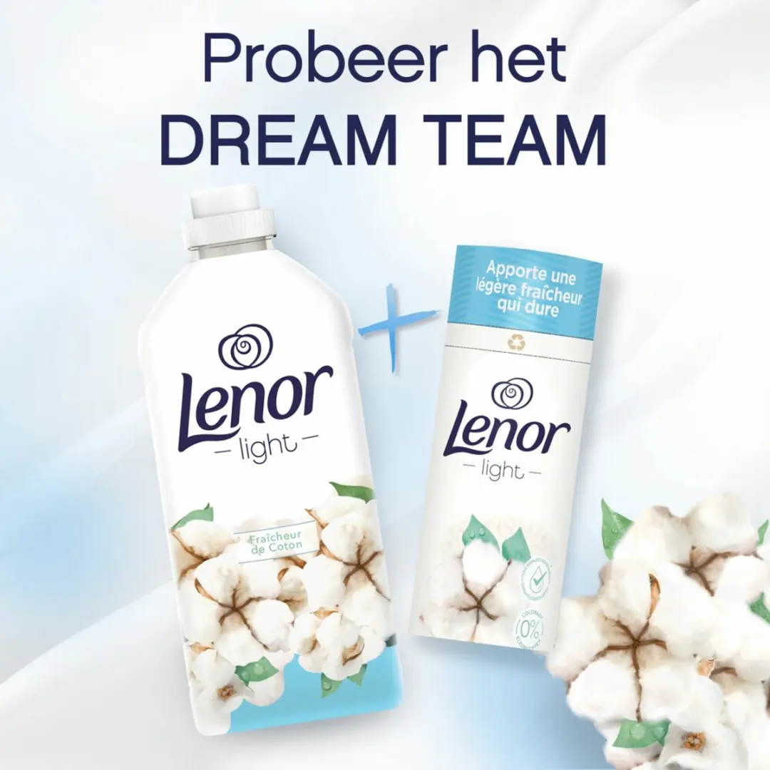 Lenor Wasverzachter Katoen Fris 1176ml