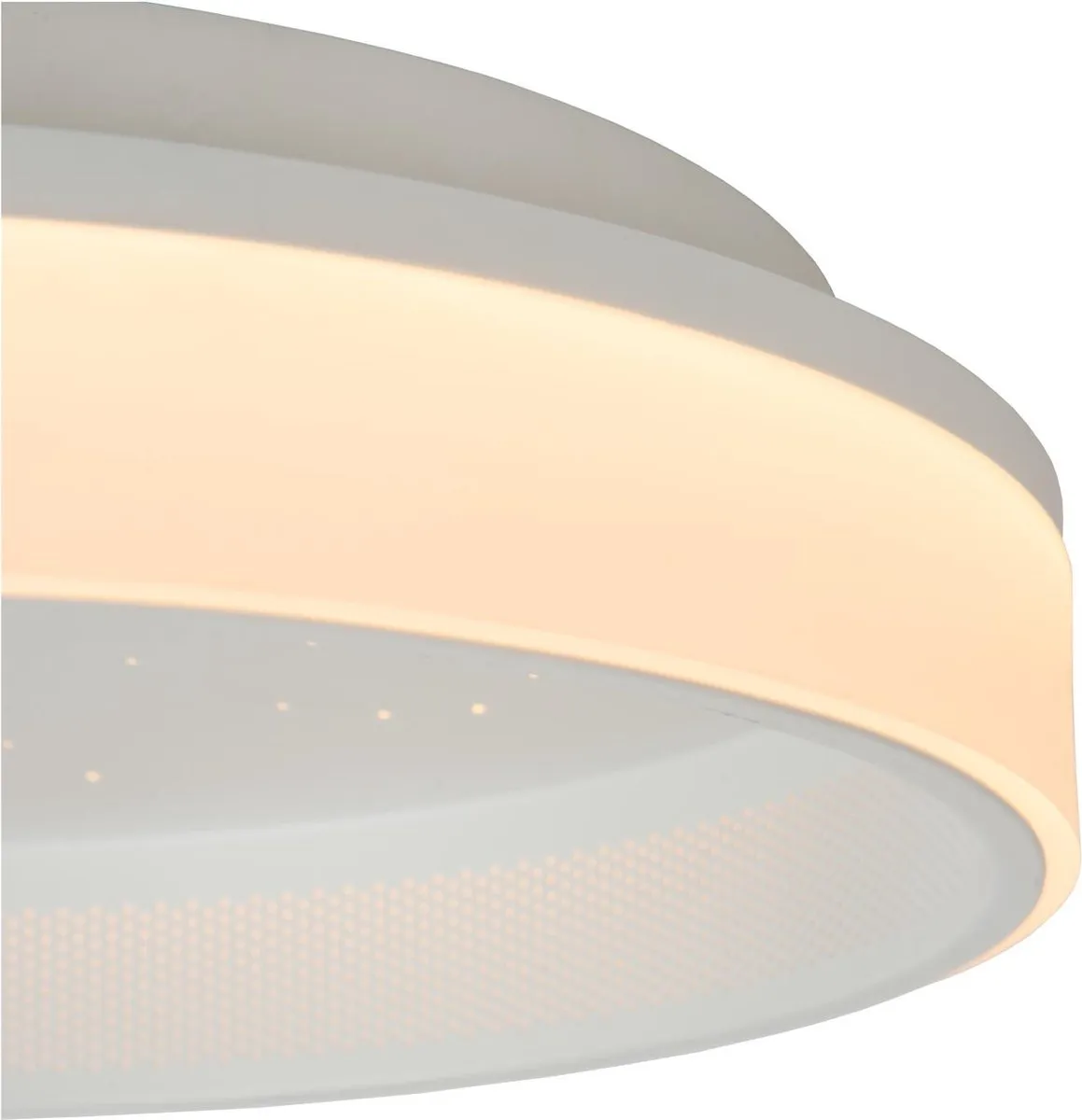 Lucide Estreja Plafondlamp Ø40cm - LED 3 StepDim - Wit