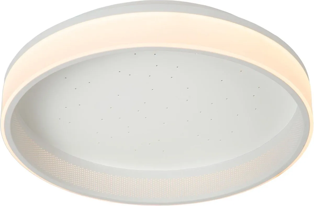 Lucide Estreja Plafondlamp Ø40cm - LED 3 StepDim - Wit