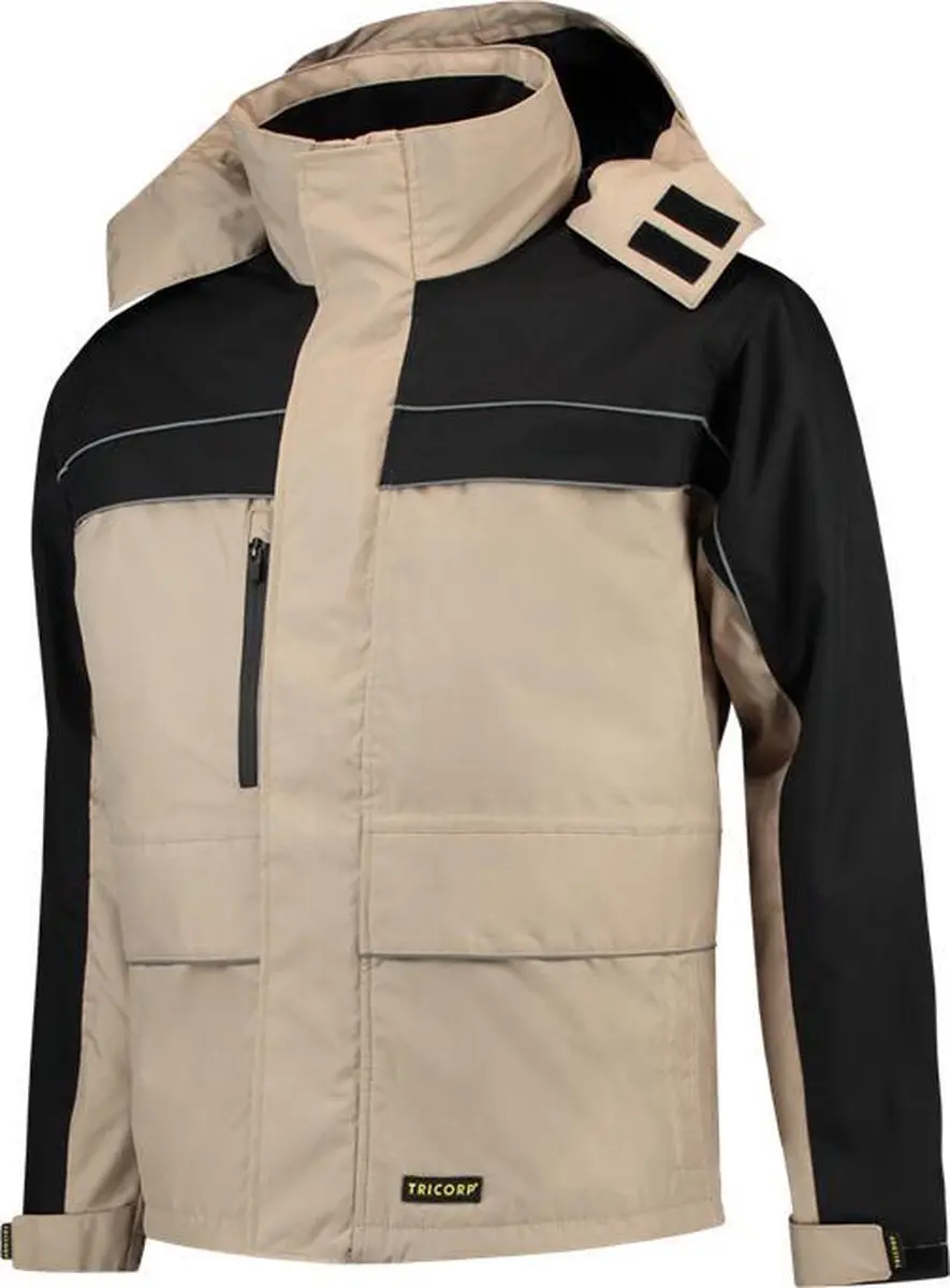 Tricorp Parka Cordura 402003 - Workwear - Maat M - Zwart/Grijs