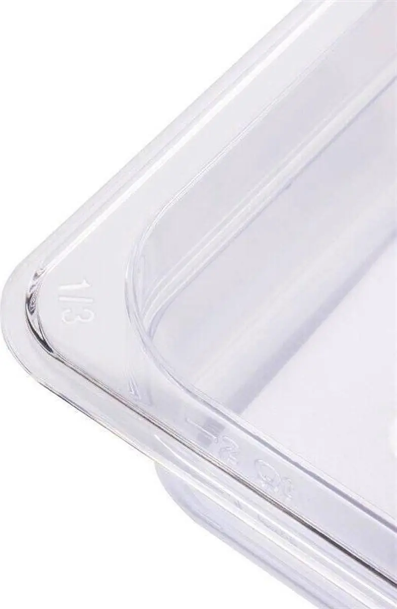 Vogue Polycarbonaat Bak U233 - 3.8L Transparant