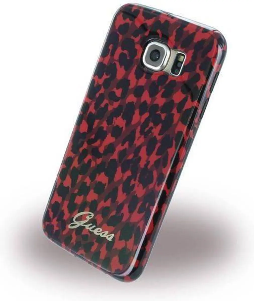 Guess Animalier TPU Hoesje Samsung Galaxy S6 Edge