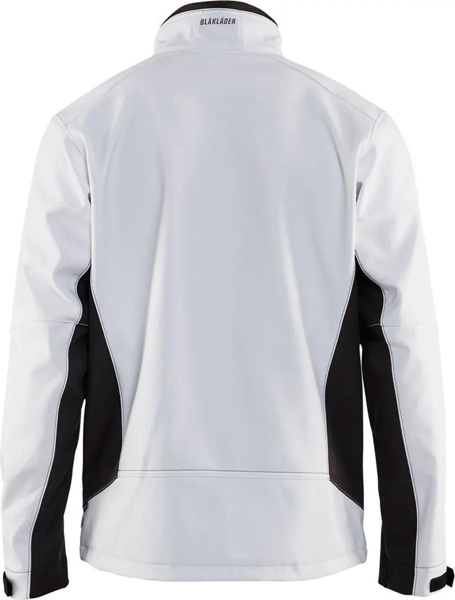 Blåkläder Softshell Jack 4950-2516 - Wit/Donkergrijs - 3XL