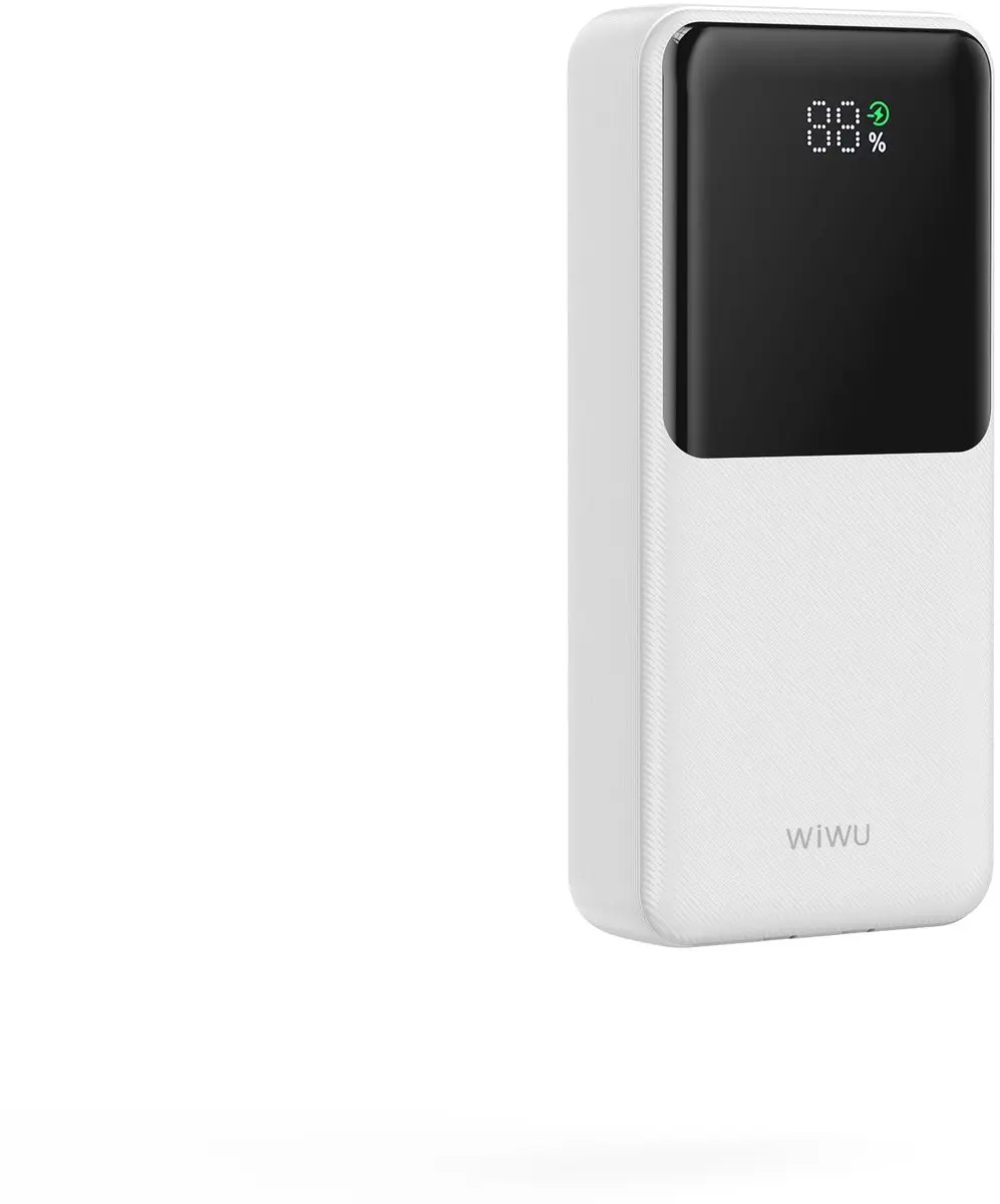 WiWu Powerbank 20000mAh 14480 - Type-C/Lightning - 3 Outputs - Wit