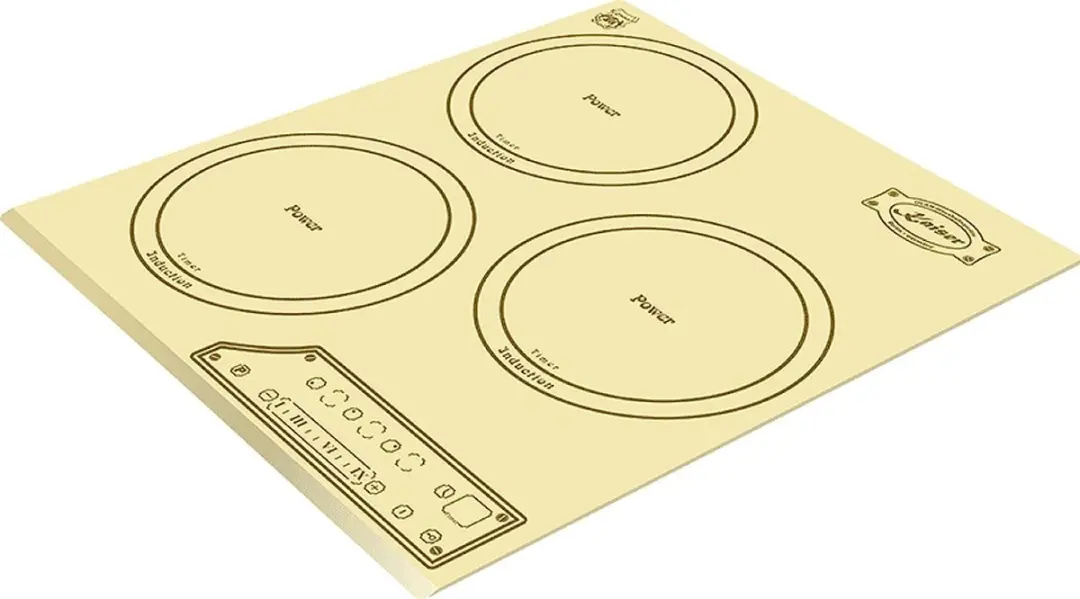 Kaiser KCT 4795 FI ElfAD Inductiekookplaat 45cm - 3 Kookzones - Ivoor