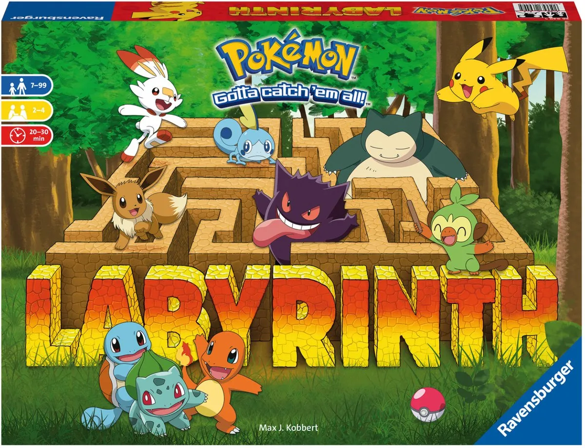 Ravensburger Pokémon Labyrinth Bordspel 269495 - afbeelding 6 van 6