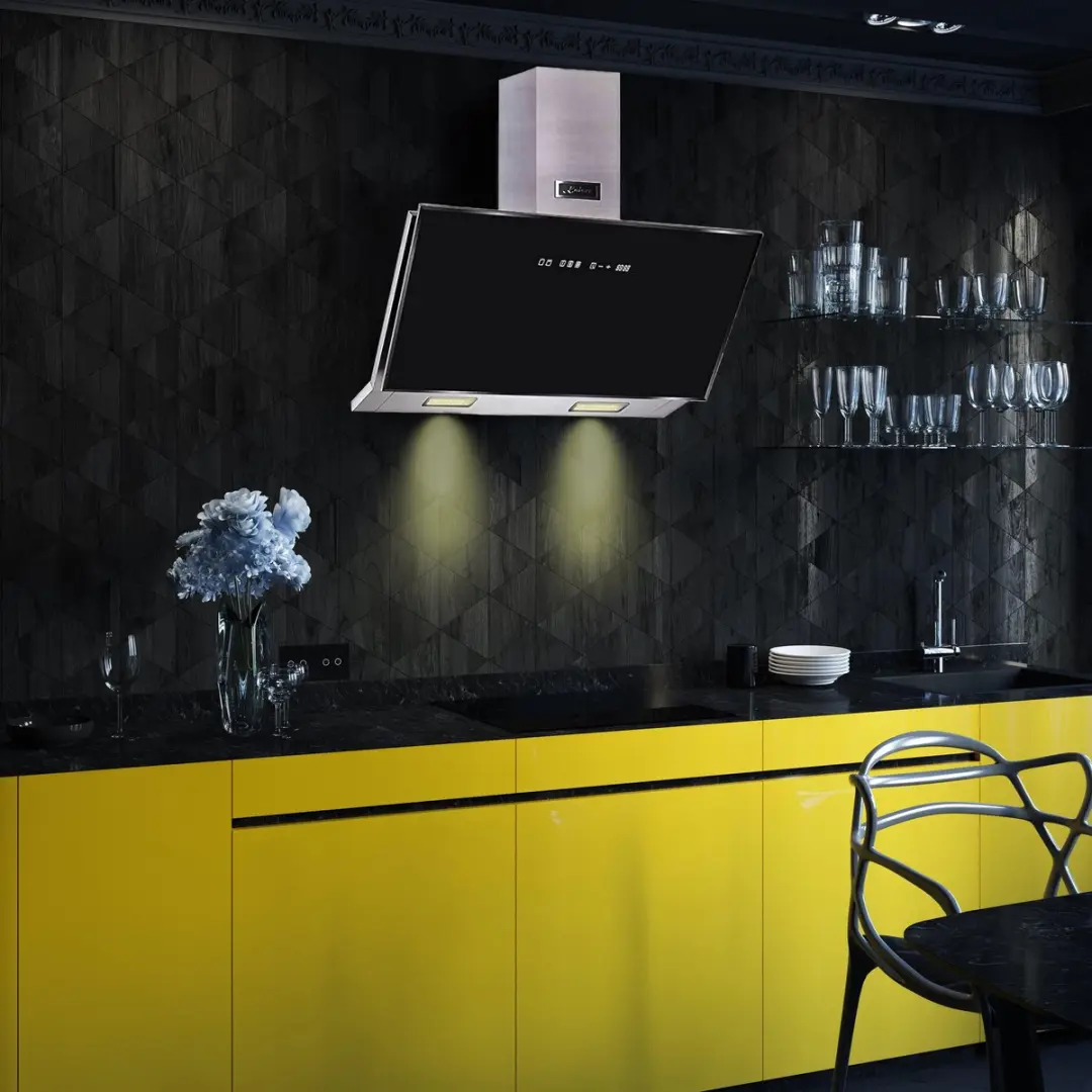 Kaiser AT 9430 ECO Afzuigkap 90cm - 1250 m³/h - Zwart