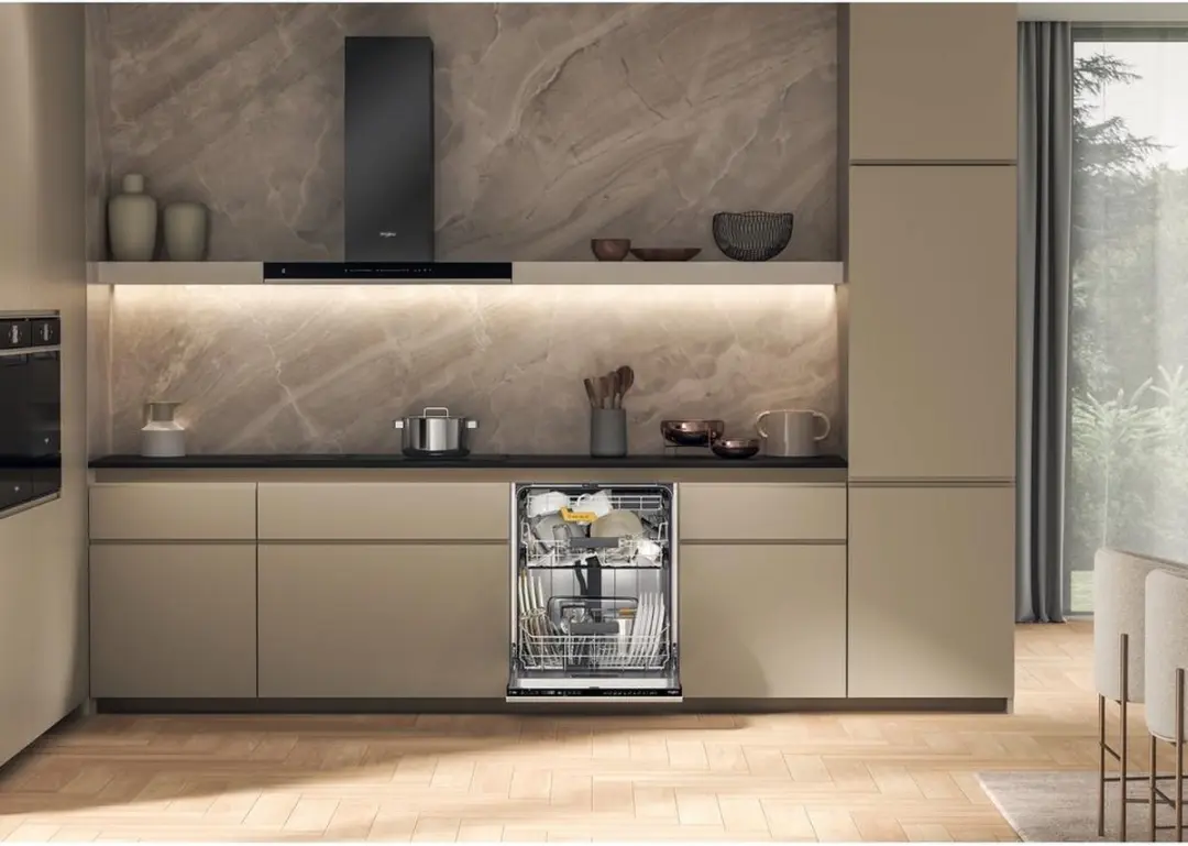 Whirlpool WH8IPB14AM6L0 Inbouwvaatwasser 14 Couverts - Zwart - afbeelding 5 van 6