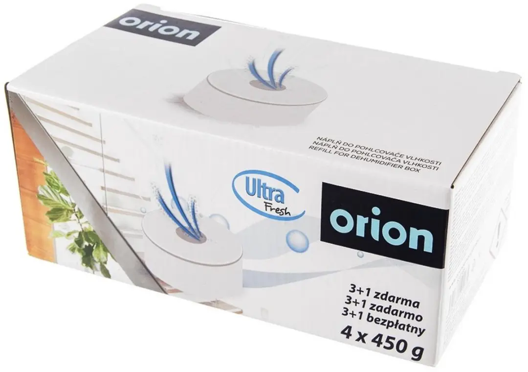 Orion Ultra Fresh Vochtabsorberende Tabletten 4x450g