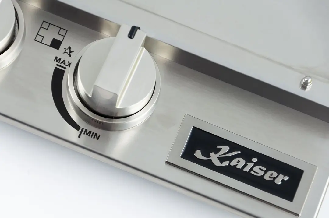 Kaiser KG 6357 Inbouw Gaskookplaat 60cm - 3,8 kW - Roestvrijstaal