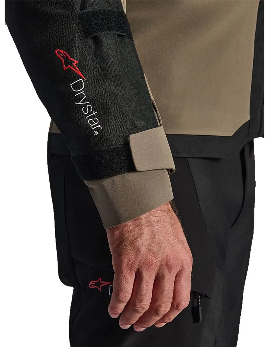 Alpinestars Andes V4 Drystar Motorjas - XL - Bruin/Zwart