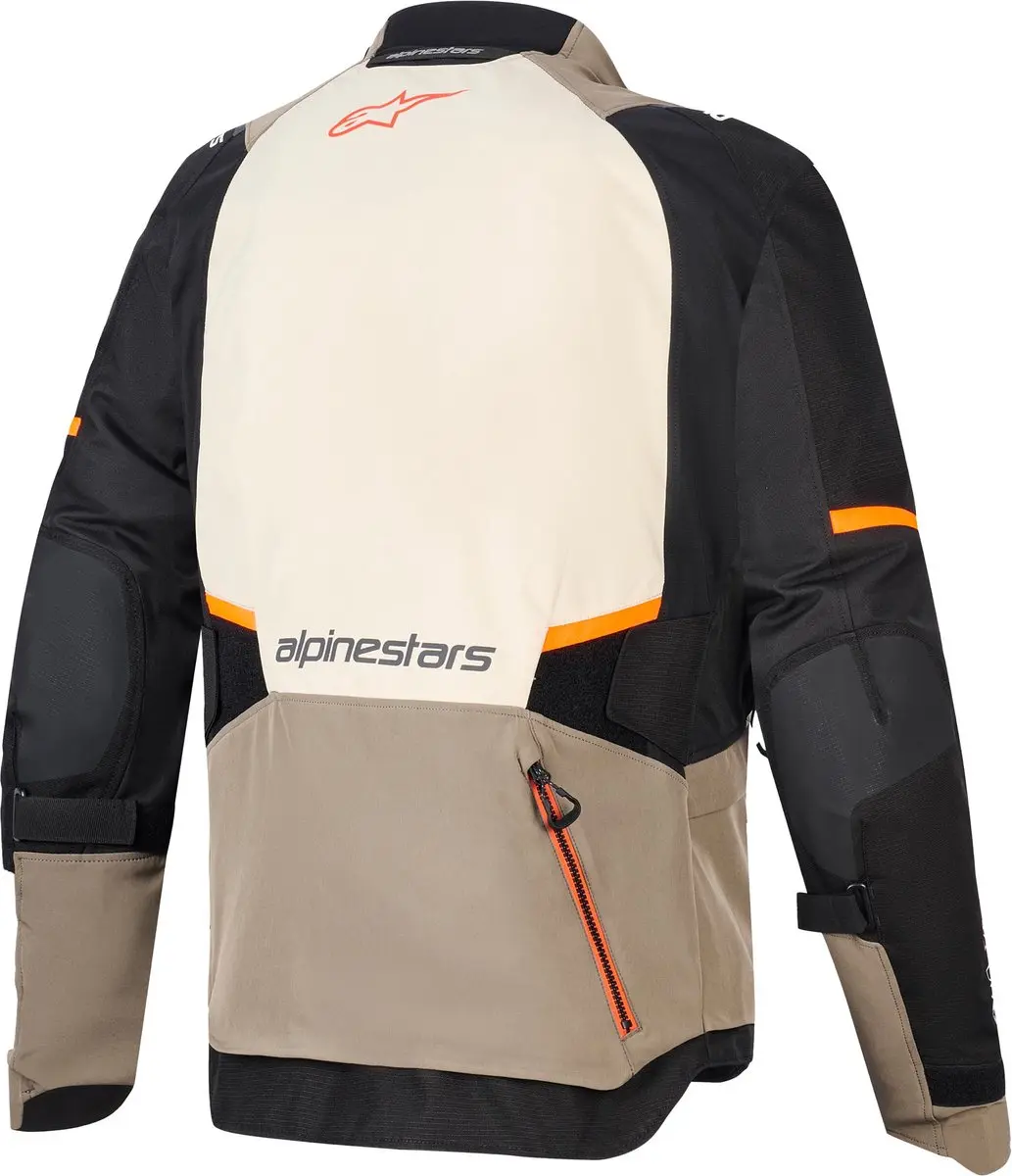 Alpinestars Andes V4 Drystar Motorjas - XL - Bruin/Zwart