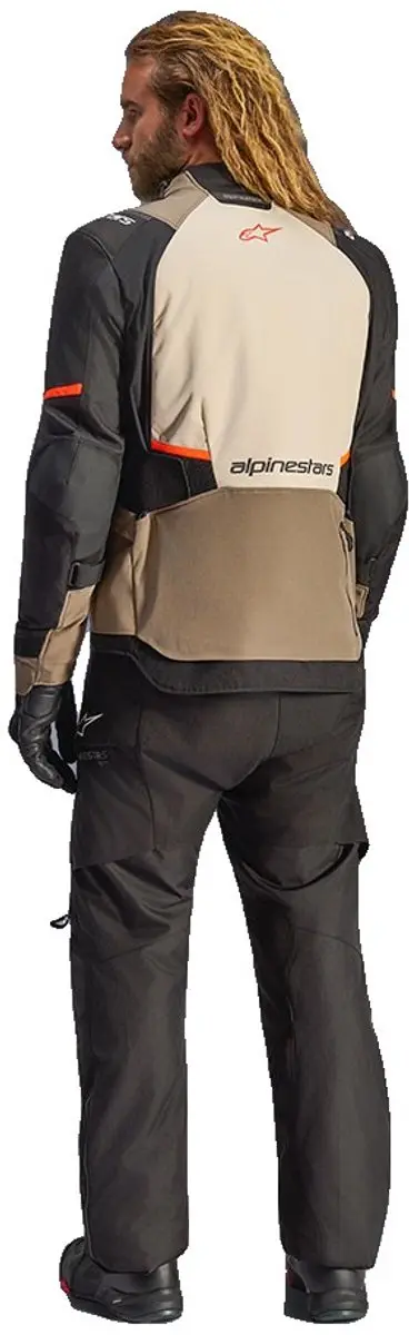 Alpinestars Andes V4 Drystar Motorjas - XL - Bruin/Zwart - afbeelding 6 van 6