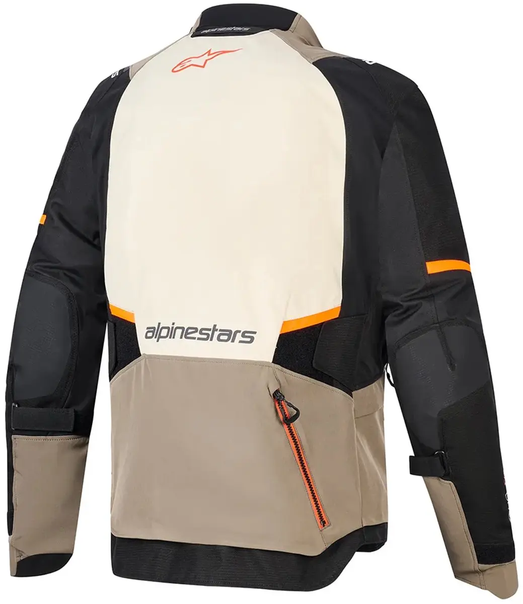 Alpinestars Andes V4 Drystar Motorjas - XL - Bruin/Zwart