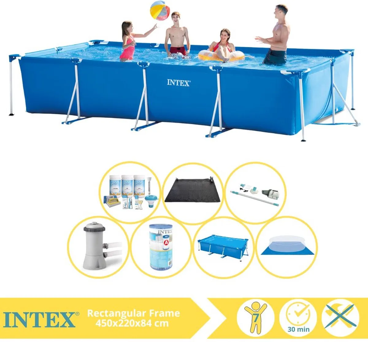 Intex 28273NP Opzetzwembad 450x220x84cm