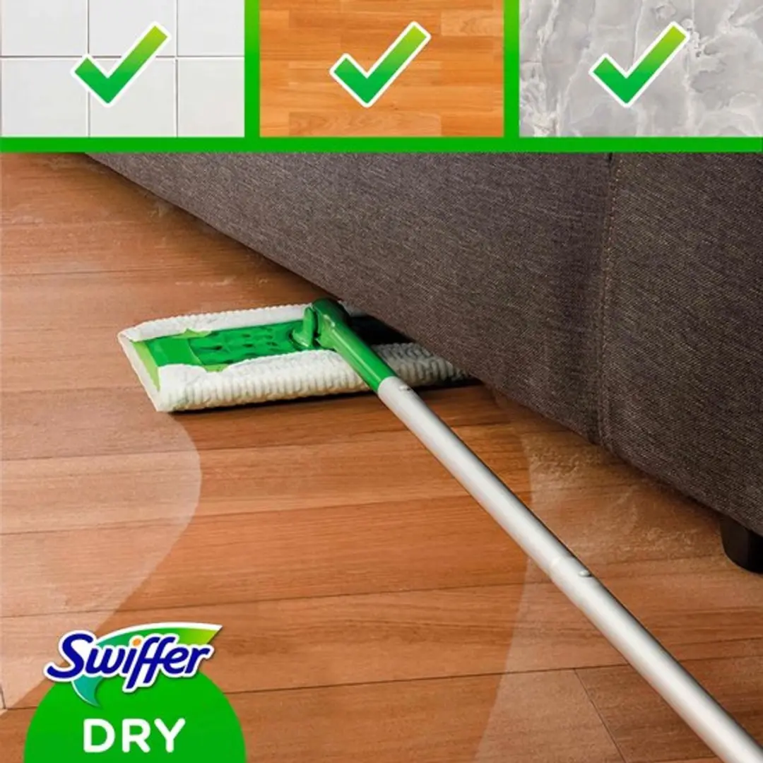 Swiffer Dry Vloerdoekjes 30 Stuks - Wit