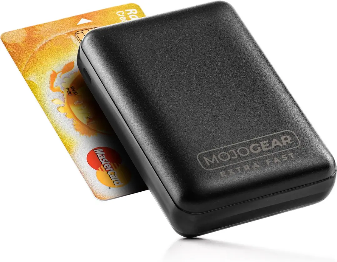 MOJOGEAR MINI EXTRA Fast Powerbank 10.000mAh - 100W USB-C - Zwart