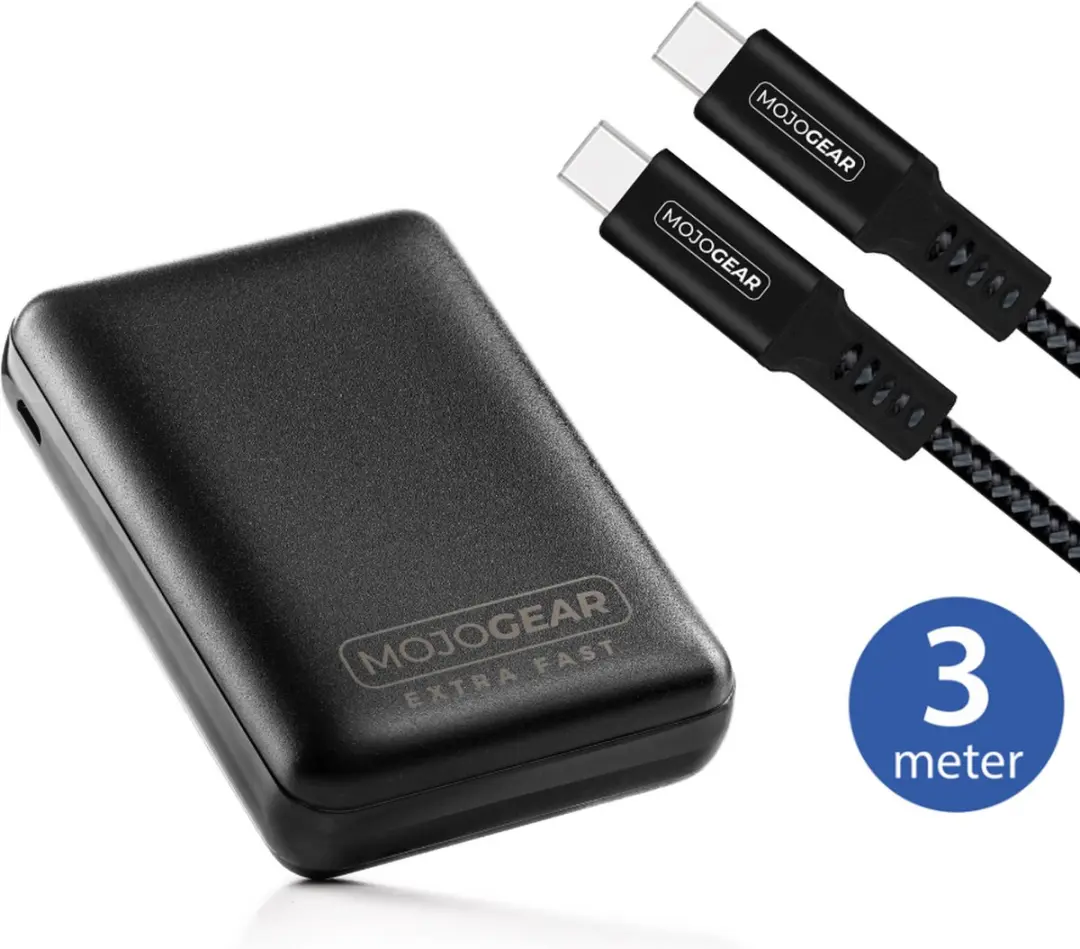 MOJOGEAR MINI EXTRA Fast Powerbank 10.000mAh