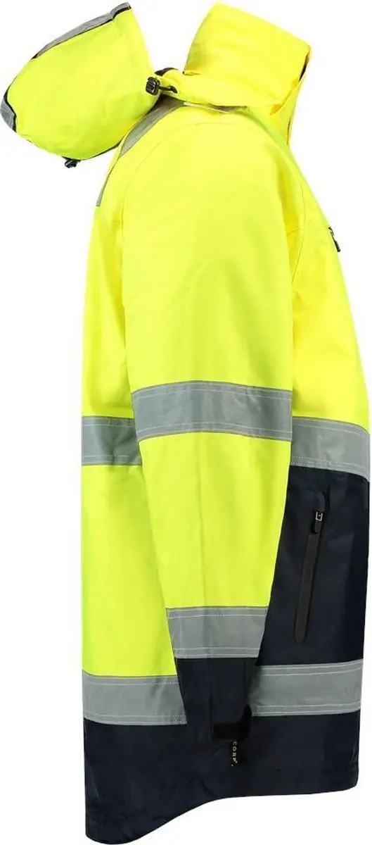 Tricorp Parka Werkjas 403004 - Fluor Geel/Navy XS