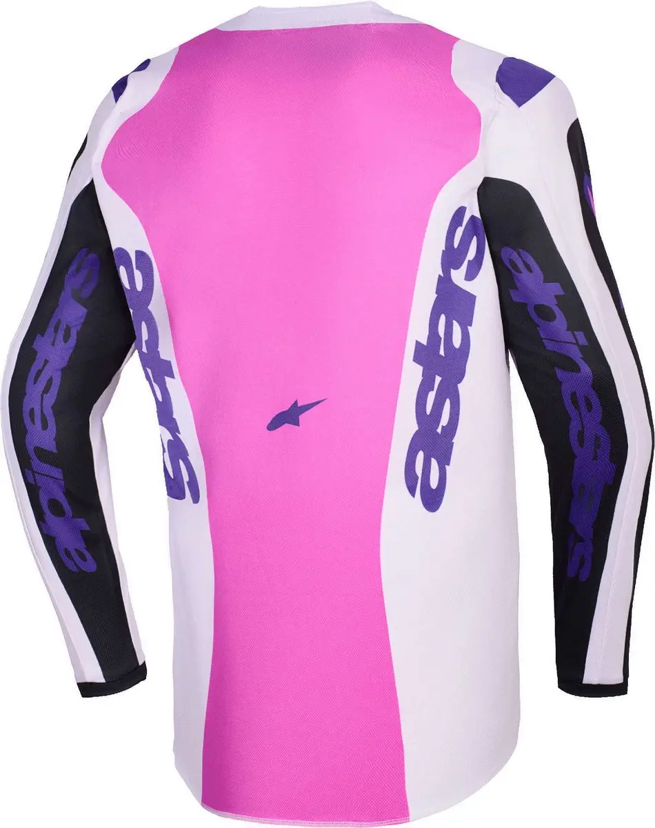 Alpinestars Fluid Grid Motorcross Trui - Zwart/Lichtgrijs S