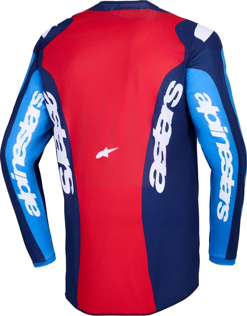 Alpinestars Fluid Grid Motorcross Trui - Zwart/Lichtgrijs S - afbeelding 6 van 6