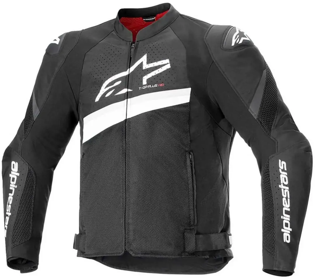 Alpinestars T-GP Plus R V4 Airflow Jas - Zwart/Wit 3XL
