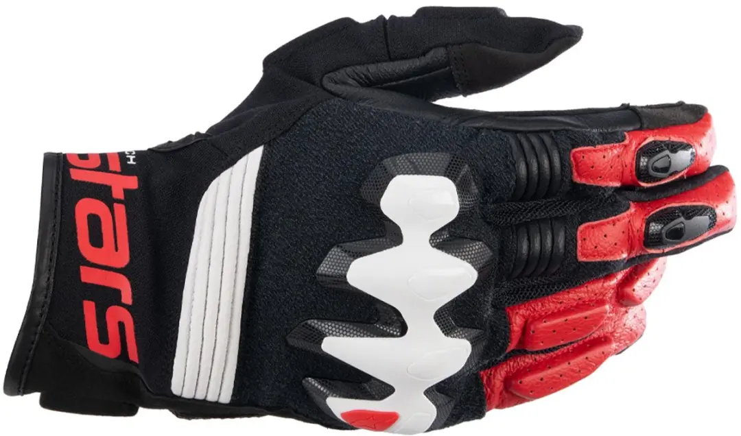 Alpinestars Halo Handschoenen - Zwart/Wit/Rood - S