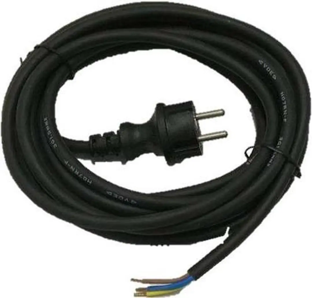 Vetec VEE05315 H07RN-F Aansluitsnoer 5m - 3x1,5mm²