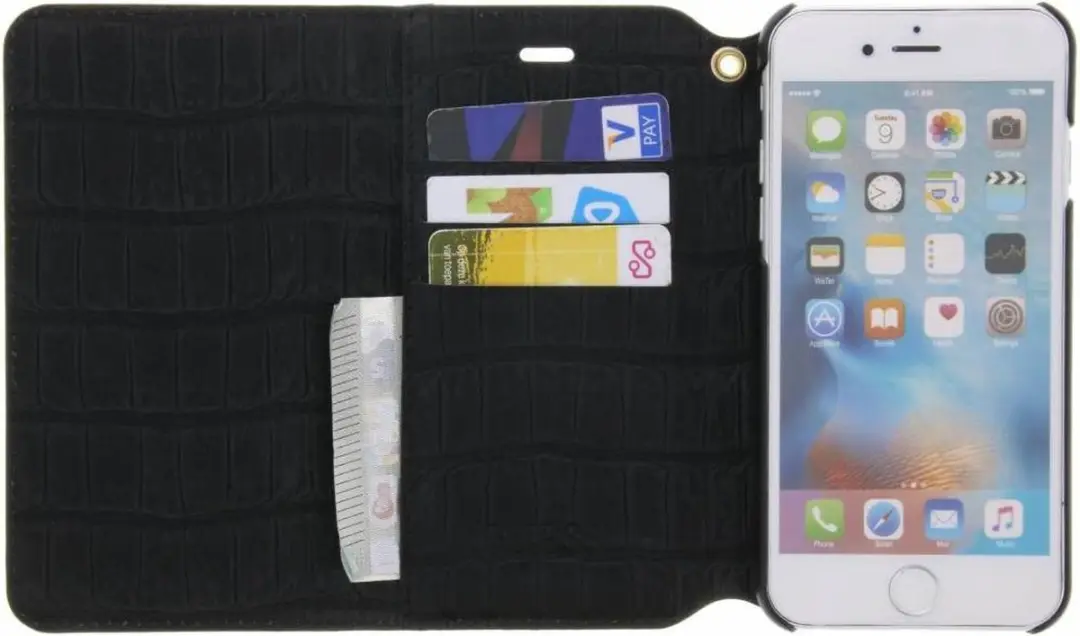 GUESS iPhone 6/6s Hoesje 6G37768001 - Zwart