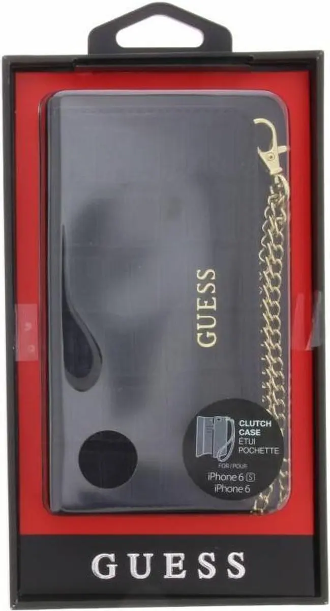 GUESS iPhone 6/6s Hoesje 6G37768001 - Zwart