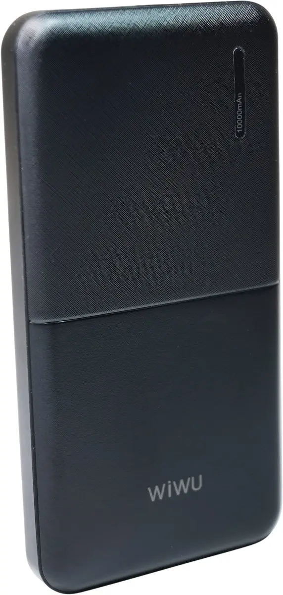 WiWu Speedy Series Wi-P067 Powerbank 10.000mAh - 4x USB - Zwart