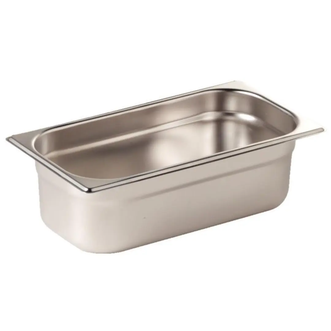 Vogue RVS GN1/3 Bak 100mm - 3.7L - Zilver
