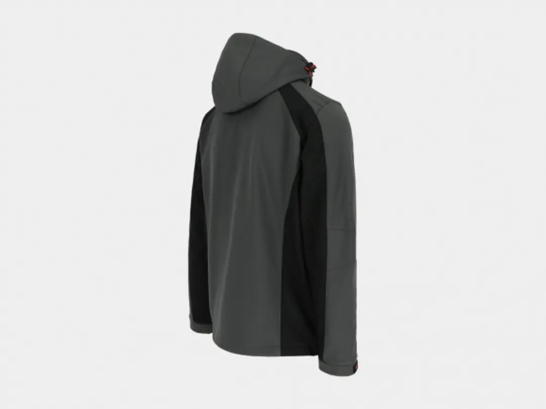 Herock Trystan Softshelljas - Antraciet/Zwart - Maat L
