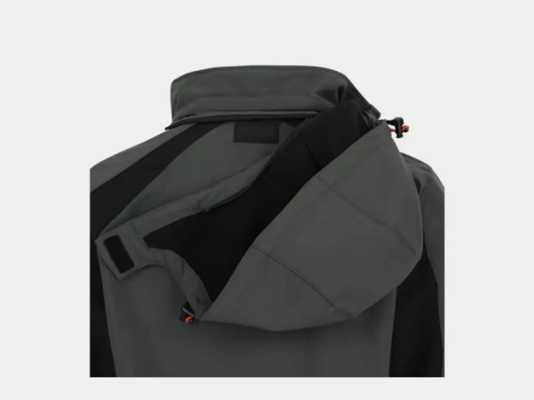 Herock Trystan Softshelljas - Antraciet/Zwart - Maat L
