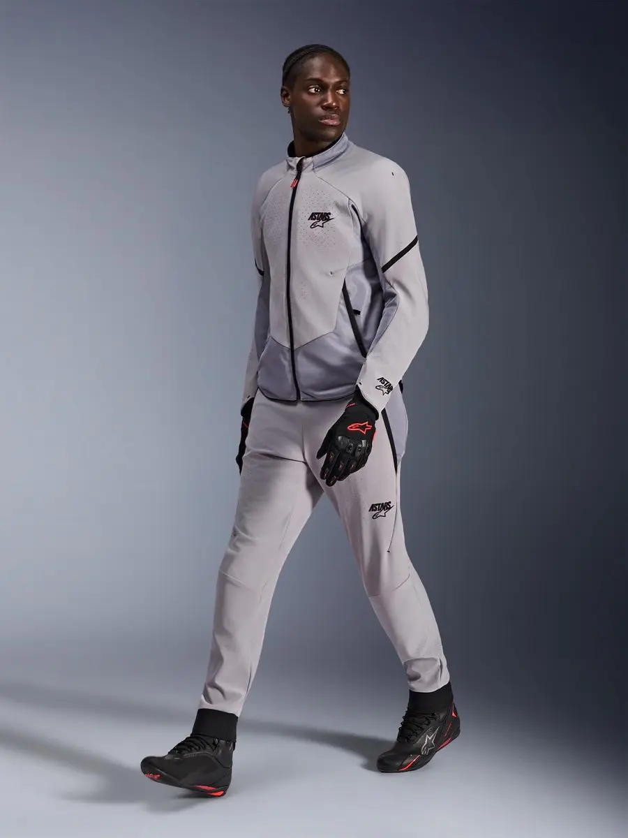 Alpinestars Aeroshell Airflow Motorfietsjas - Grijs/antraciet M