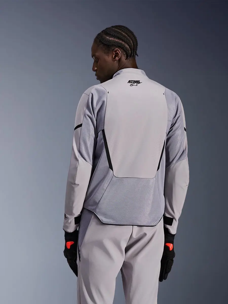 Alpinestars Aeroshell Airflow Motorfietsjas - Grijs/antraciet M - afbeelding 6 van 6