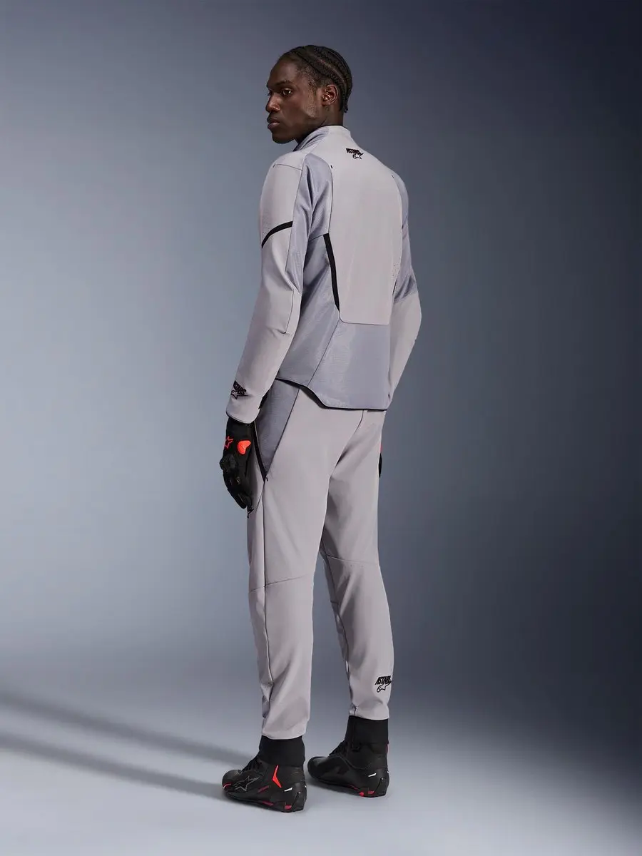 Alpinestars Aeroshell Airflow Motorfietsjas - Grijs/antraciet M