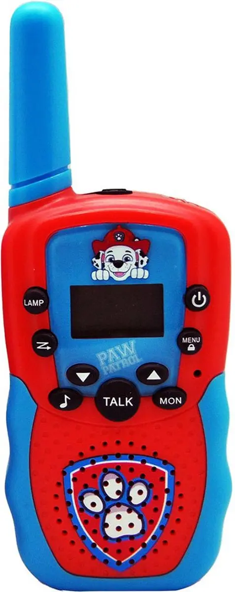 PAW Patrol Walkie Talkies 2 Stuks - Blauw/Rood