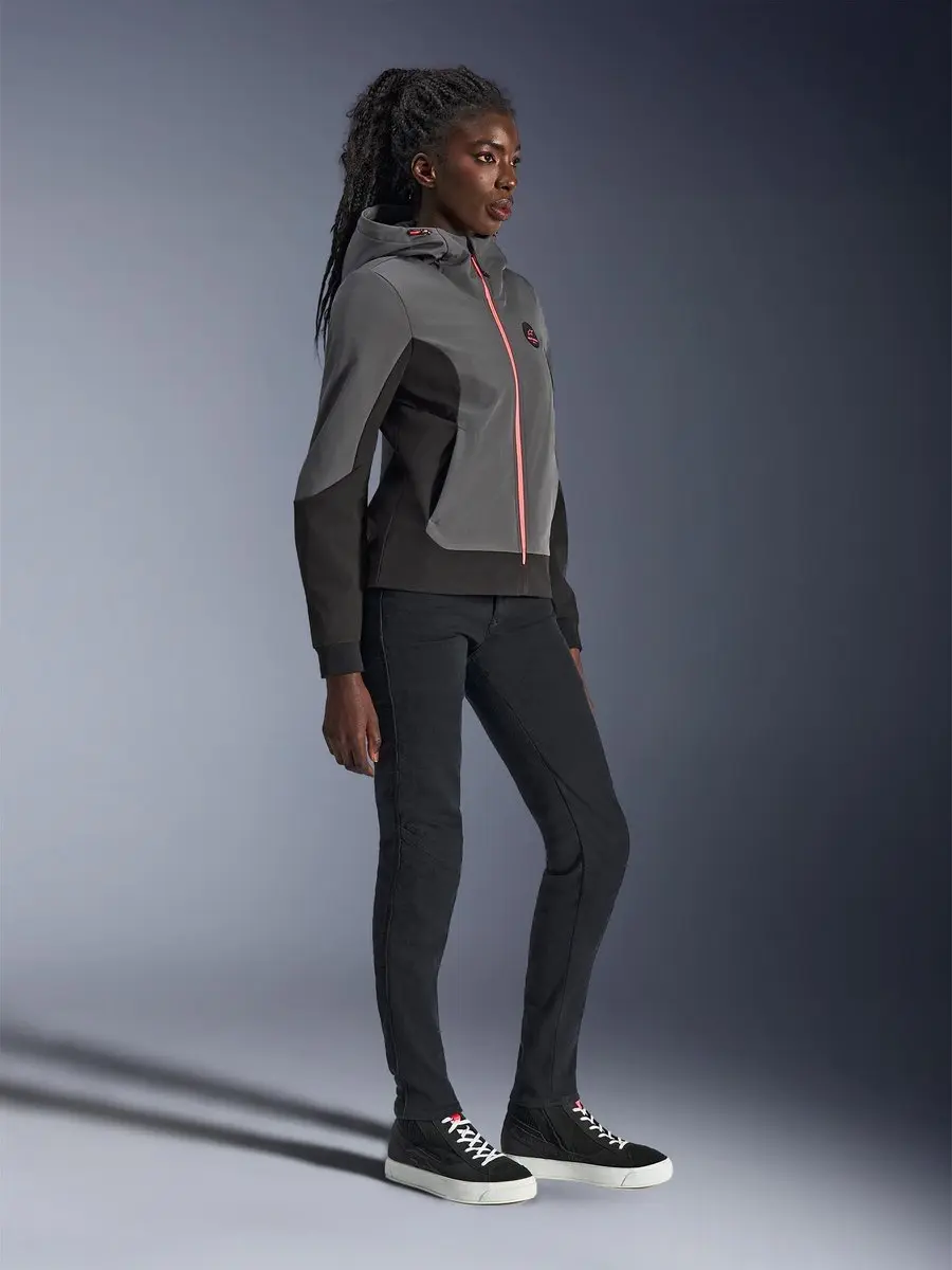 Alpinestars Stella Radium Tech Dames Motorjack - Grijs/Zwart L