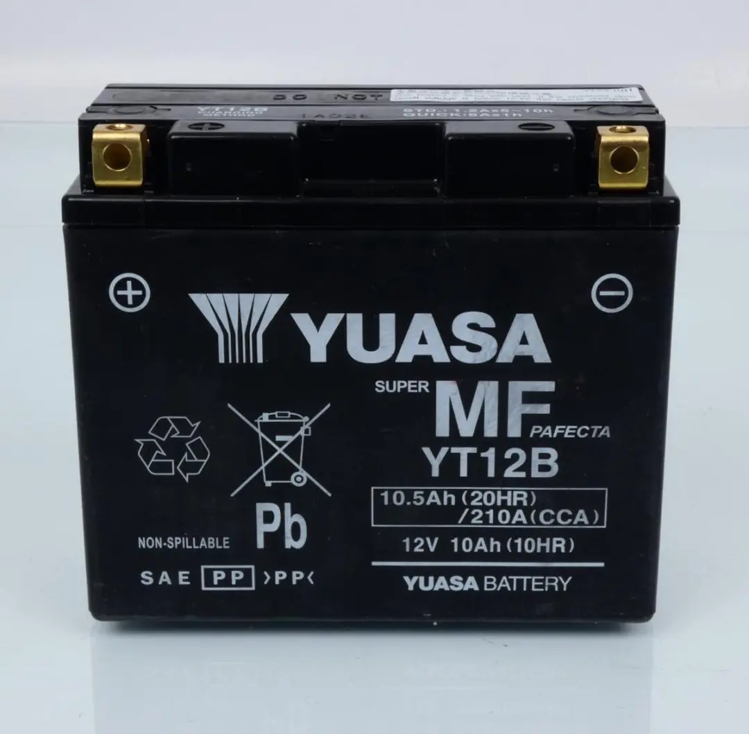 Yuasa YT12B Motoraccu 12V 10.5Ah - Ducati 992 ST3