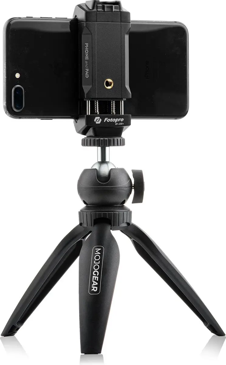 MOJOGEAR MG-25-ID Tafelstatief Tablet/Smartphonehouder - 12 Inch - Zwart - afbeelding 6 van 6