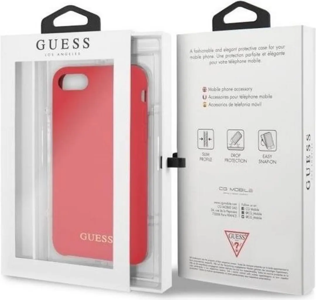 Guess Silicone HardCase GUHCP7SR iPhone 7/8/SE