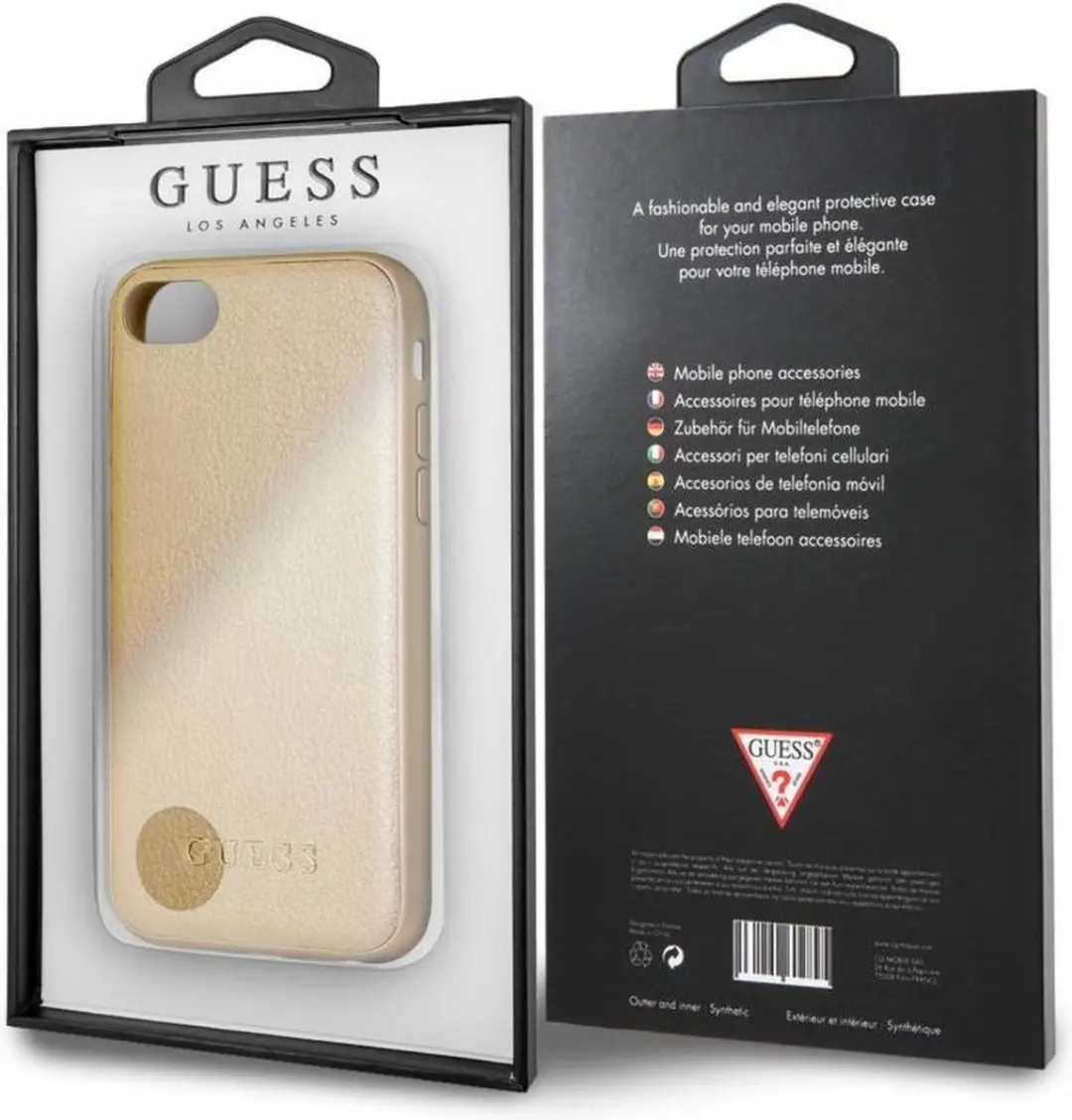 GUESS Goud Hoesje voor iPhone 7/8 - Backcover - afbeelding 6 van 6