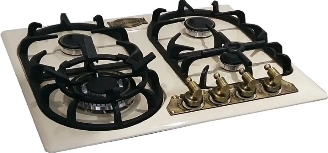 Kaiser KG 6325 ElfEm Gaskookplaat 60cm - 4 Zones - Ivoor