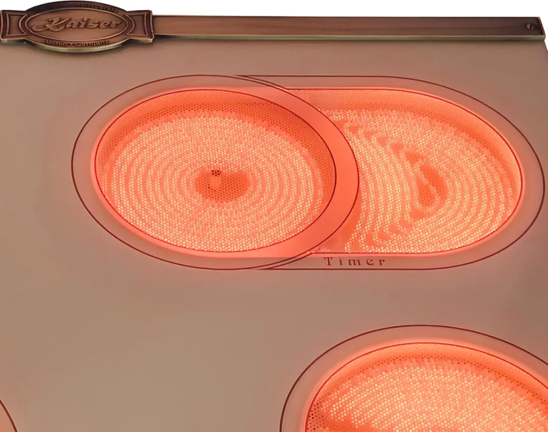 Kaiser EH 6427 ElfAD Pyrolytische Oven 73L - Ivoor + KCT 6185 ElfEm Inductiekookplaat 60cm