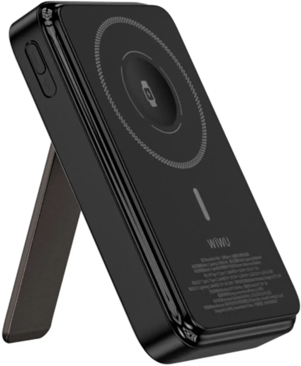 WiWu Powerbank 10000mAh 22.5W - Type-C/Lightning - Zwart