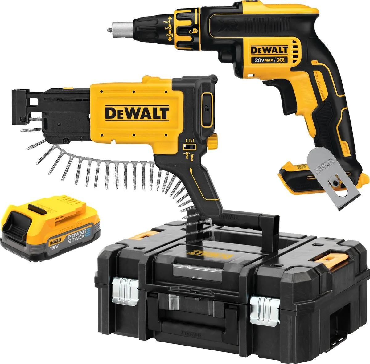 DeWalt DCF620E1K Bandschroefmachine 18V XR
