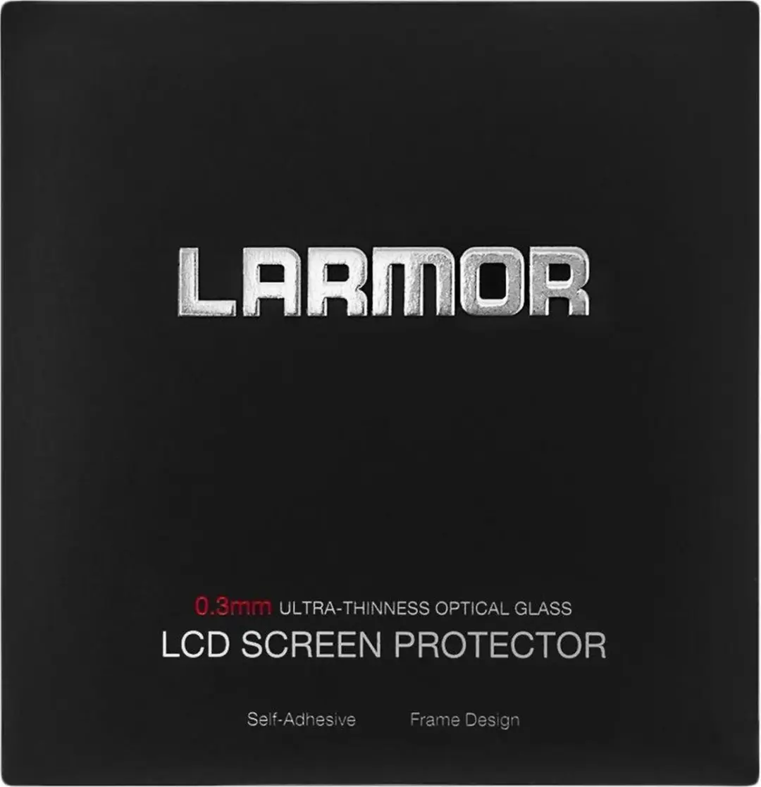GGS IV Larmor Schermprotector - Fujifilm X-T10/X30/X-T20 - 2 Stuks - Zwart/Transparant