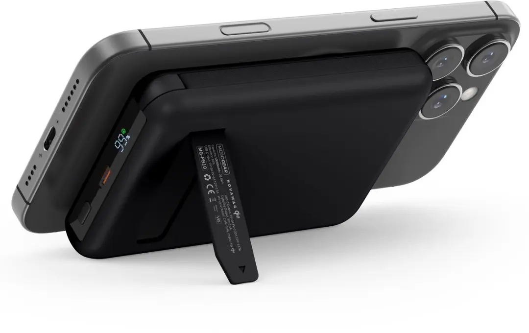 MOJOGEAR NovaMag MG-092 Powerbank 10.000mAh - Zwart