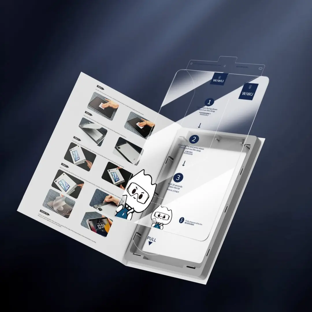 WiWu Screenprotector 14449 iPad Air 11 - 9H Glas - 2 Stuks